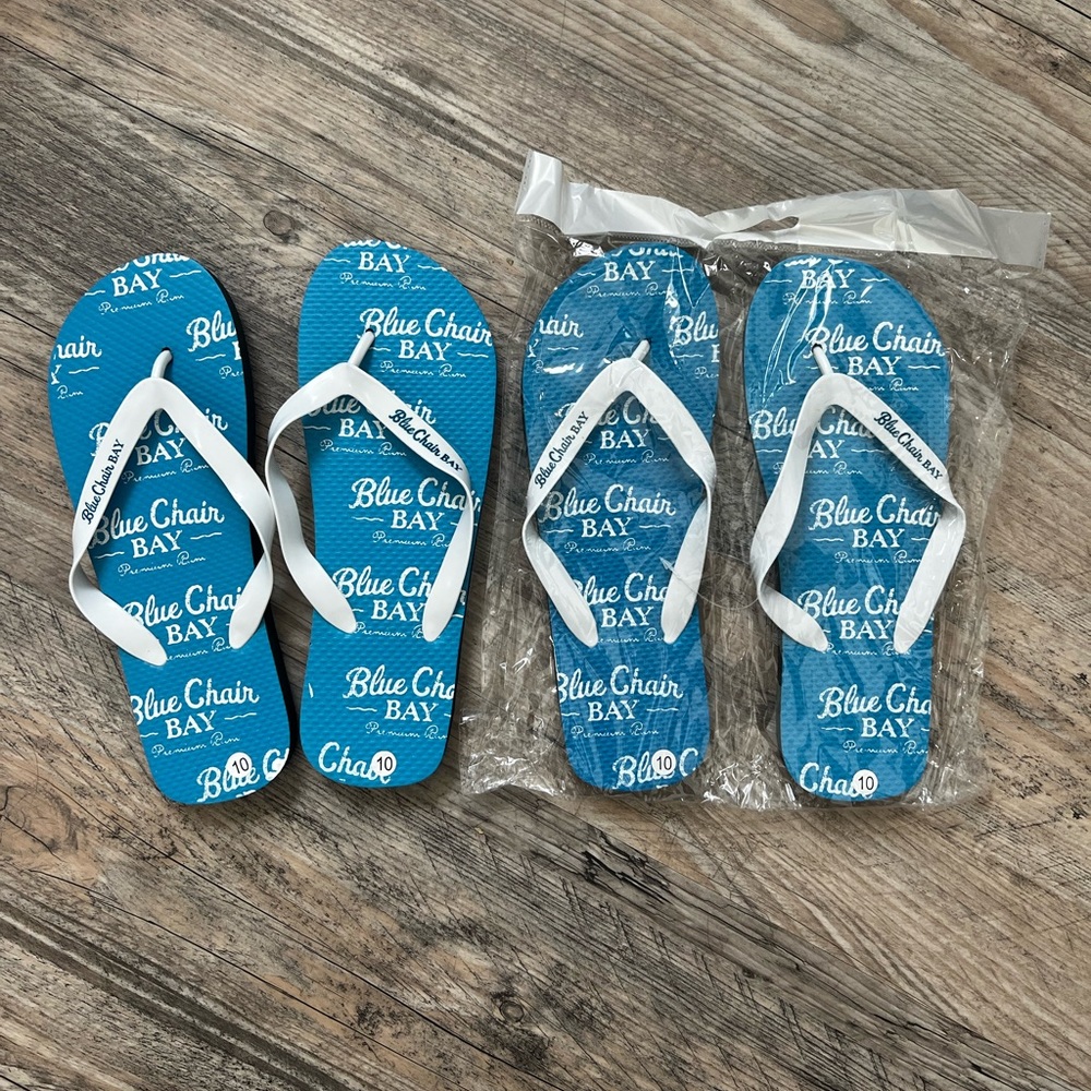 Flip flops Blue Chair Bay Kenny Chesney